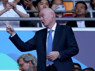 Prezident FIFA Gianni Infantino.