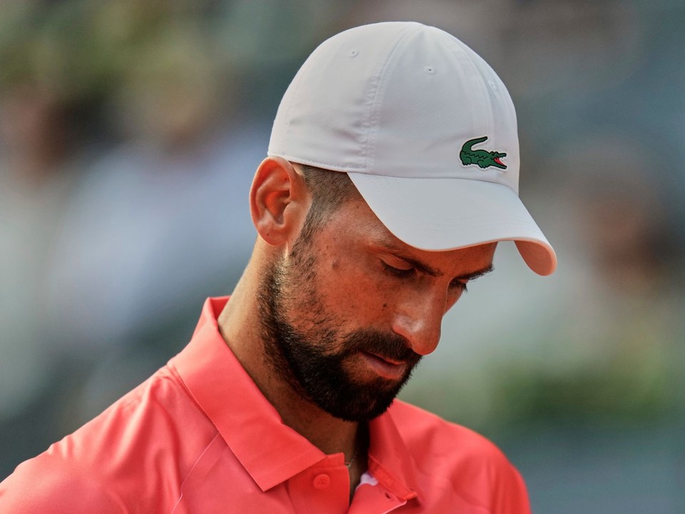 Srbský tenista Novak Djokovič 