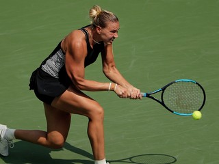 Estónska tenistka Kaia Kanepiová.