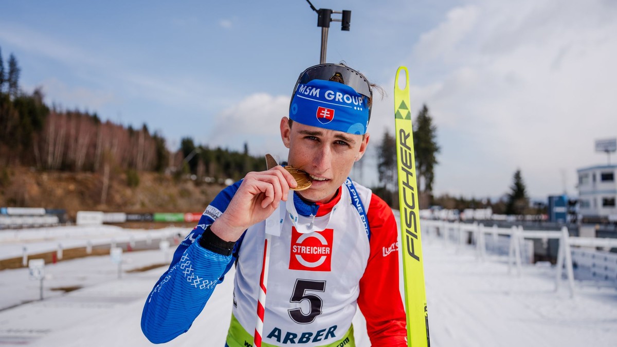 Makrus Sklenárik získala zlatú medailu v šprinte kadetov na MS juniorov 2026