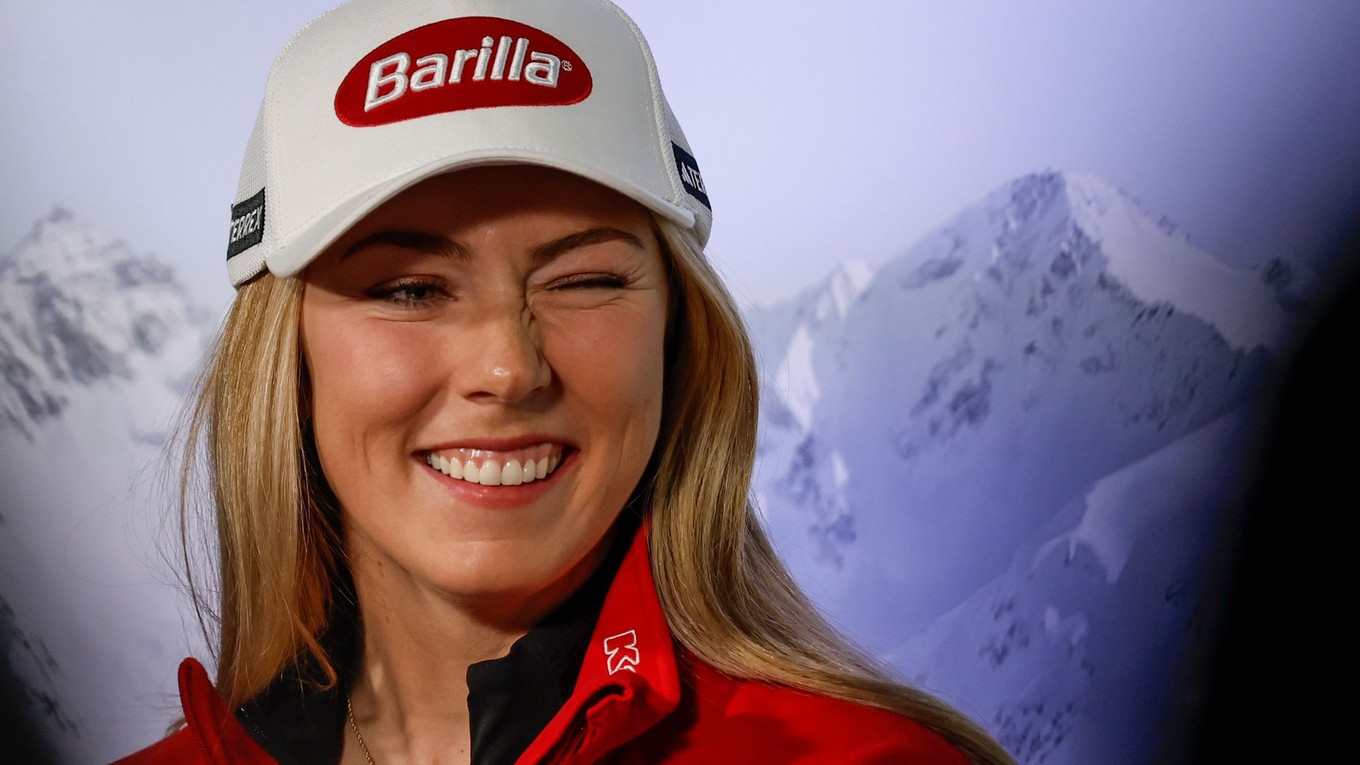 Mikaela Shiffrinová pred štartom Svetového pohára v zjazdovom lyžovaní 2024/2025 v stredisku Sölden.