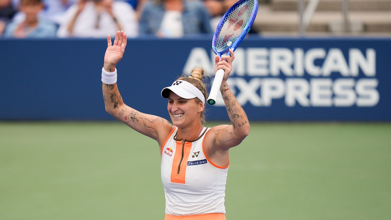 Markéta Vondroušová. 