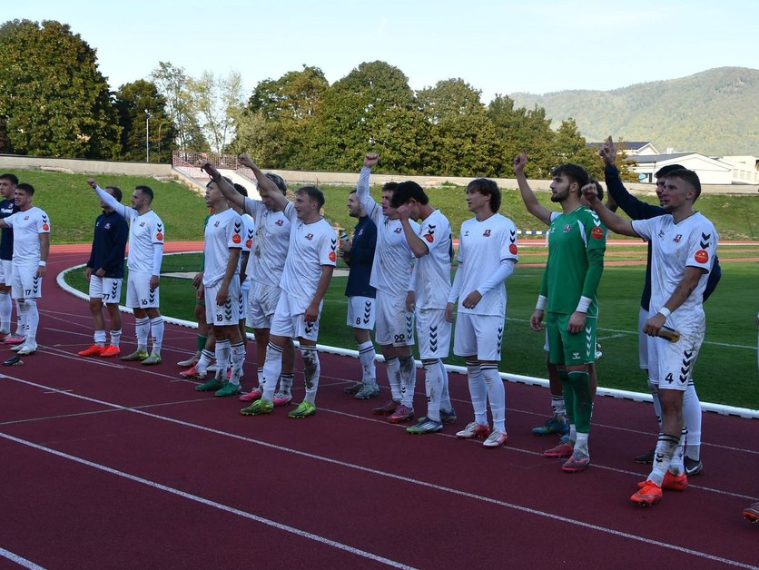 Futbalisti Považskej Bystrice.