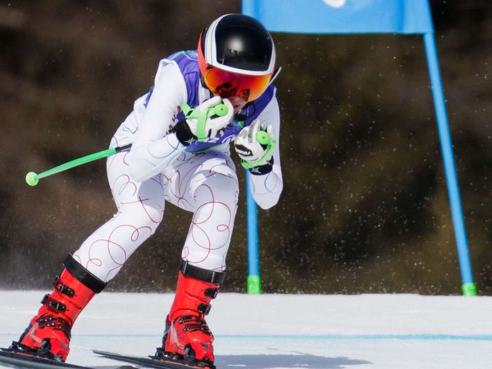 Slovenská paralpská lyžiarka Alexandra Rexová