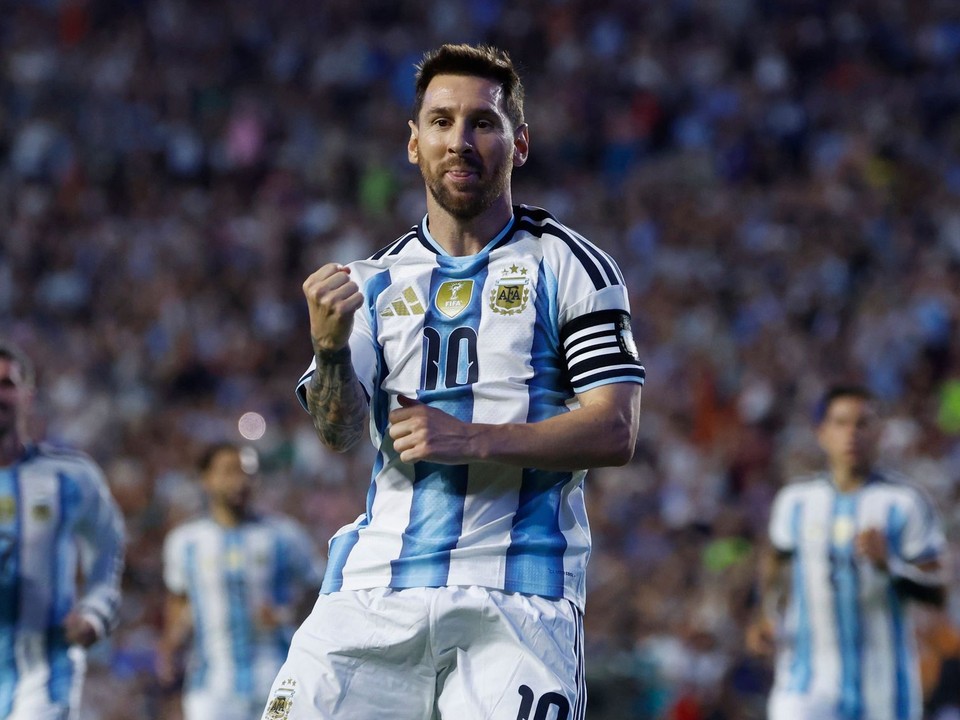 Kapitán Argentíny Lionel Messi 