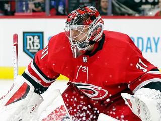 Dánsky brankár Frederik Andersen.