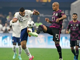 Finále Gold Cup 2021 medzi USA a Mexiko.