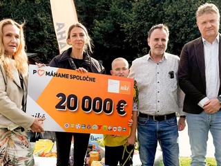 Niké liga darovala Slobode zvierat 20 000 eur