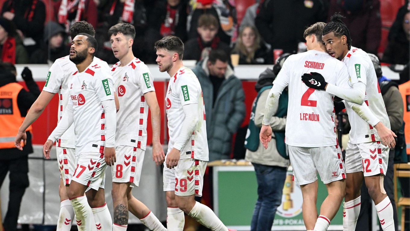 Futbalisti 1.FC Kolín.