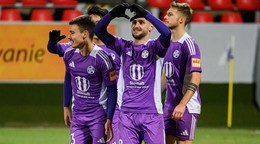 Futbalisti KFC Komárno.