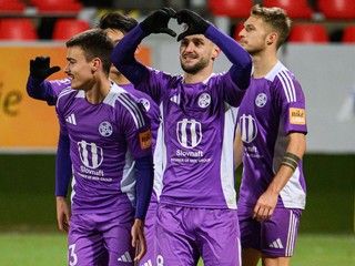 Futbalisti KFC Komárno.