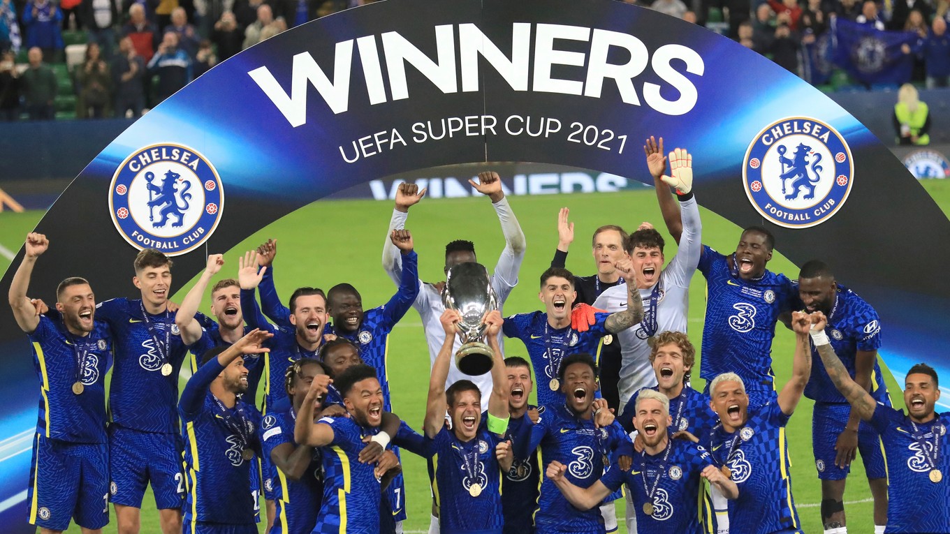 FC Chelsea - víťaz Superpohára UEFA 2021.