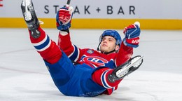 Juraj Slafkovský sa teší z gólu