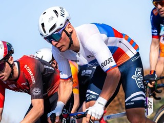 Slovenský cyklista Lukáš Kubiš.