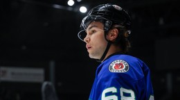 Martin Mišiak v drese Rockfordu IceHogs.