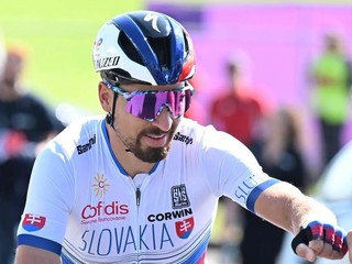 Slovenský cyklista Peter Sagan. 