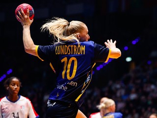 Momentka zo zápasu Švédsko - Kuba