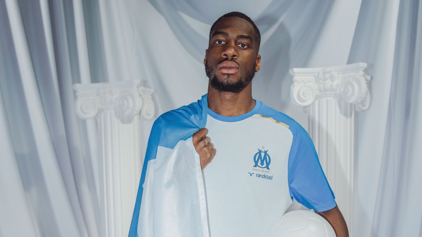 Geoffrey Kondogbia v drese Marseille. 