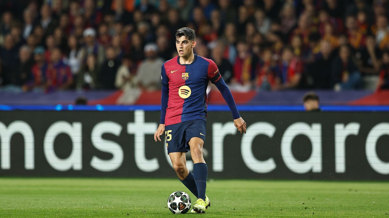 Gerard Martín v drese FC Barcelona.