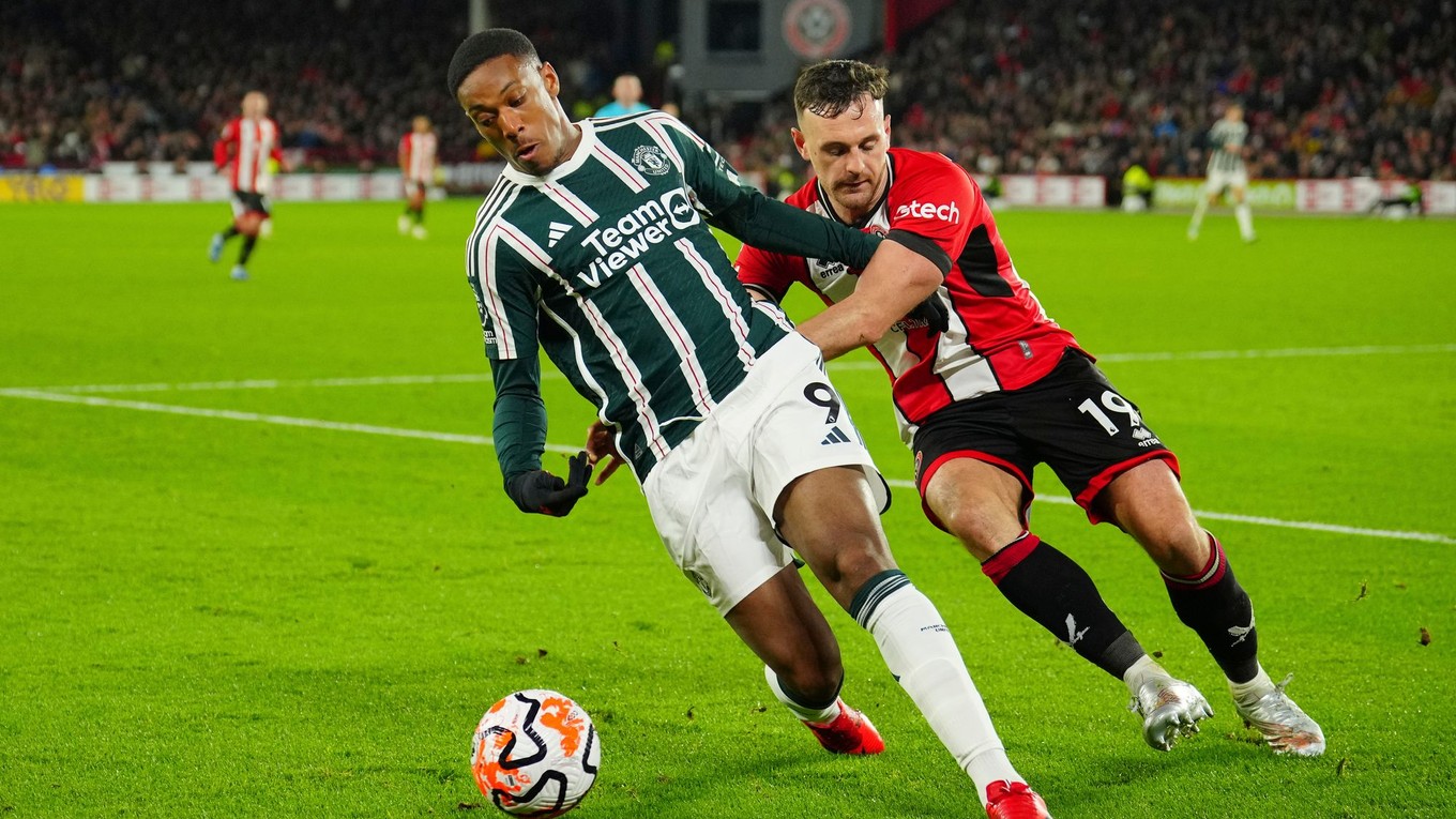 Anthony Martial, archívna snímka.