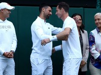 Novak Djokovič a Andy Murray. 