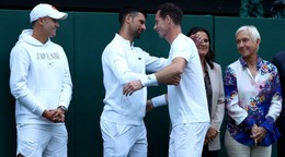 Novak Djokovič a Andy Murray. 