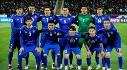 Futbalisti Uzbekistanu.