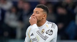 Futbalista Realu Madrid Kylian Mbappé.