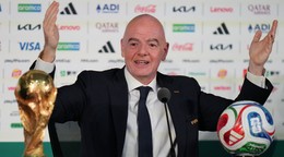 Prezident FIFA Gianni Infantino.