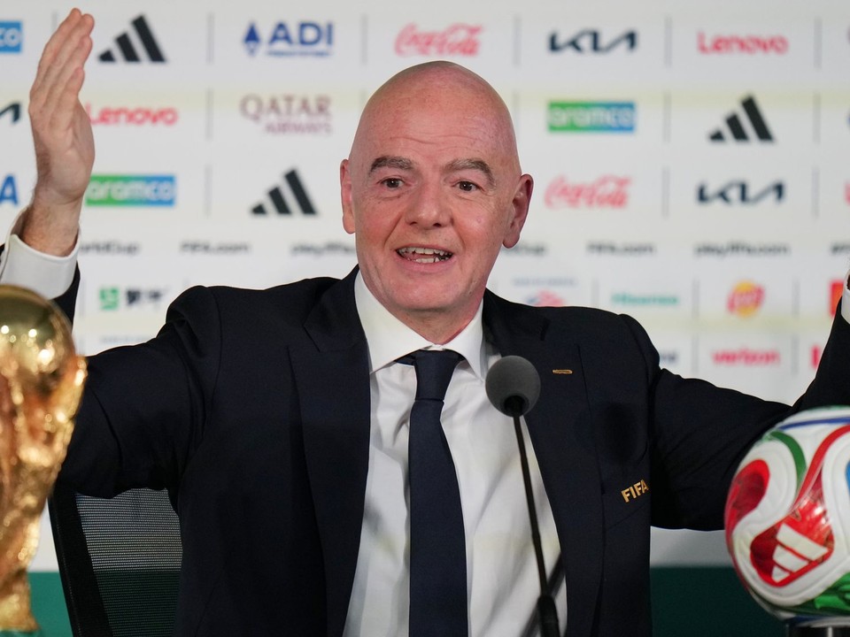 Prezident FIFA Gianni Infantino.