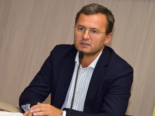 Predseda Východoslovenského futbalového zväzu Richard Havrilla.