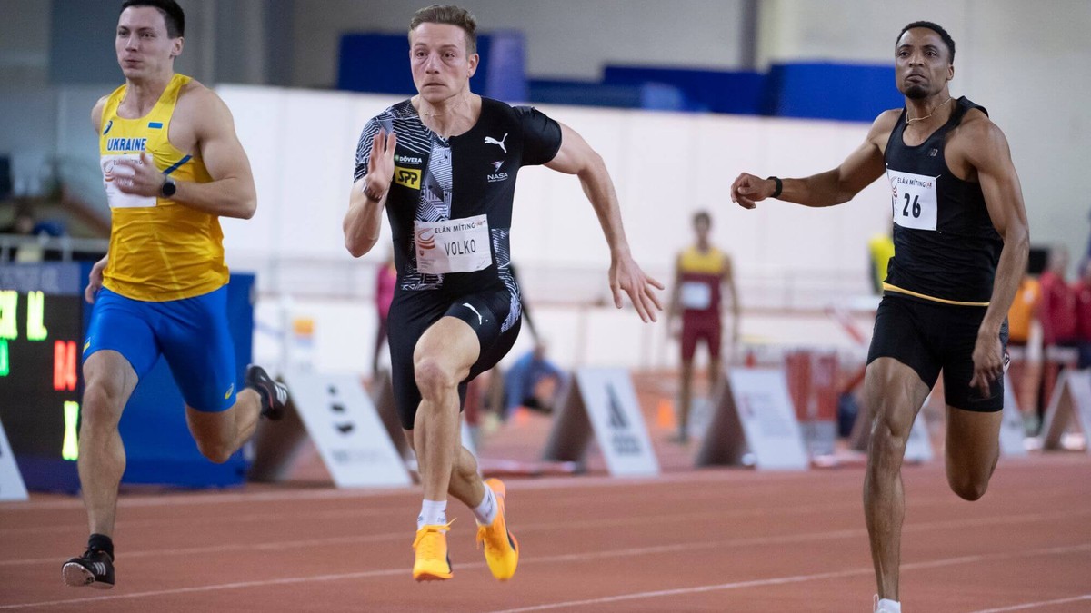 Ján Volko zlepšil národný rekord na 200 m na mítingu v Ostrave