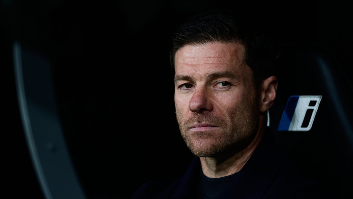 Tréner Xabi Alonso.