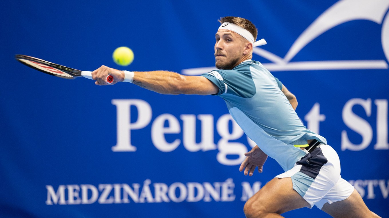 Slovenský tenista Alex Molčan.