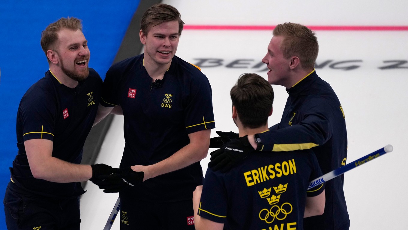 Reprezentanti Švédska v curlingu triumfovali aj na ZOH v Pekingu 2022. 