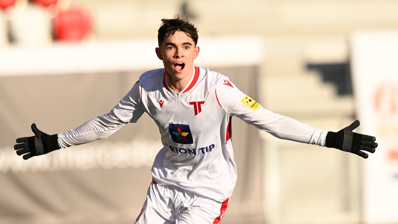 Lucas Demitra v drese AS Trenčín.