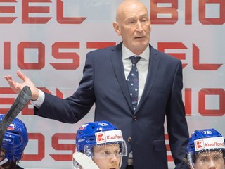 Craig Ramsay v zápase Slovensko - Dánsko na MS v hokeji 2022.