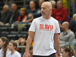 Miloslav Michalík, tréner Slávie Banská Bystrica.