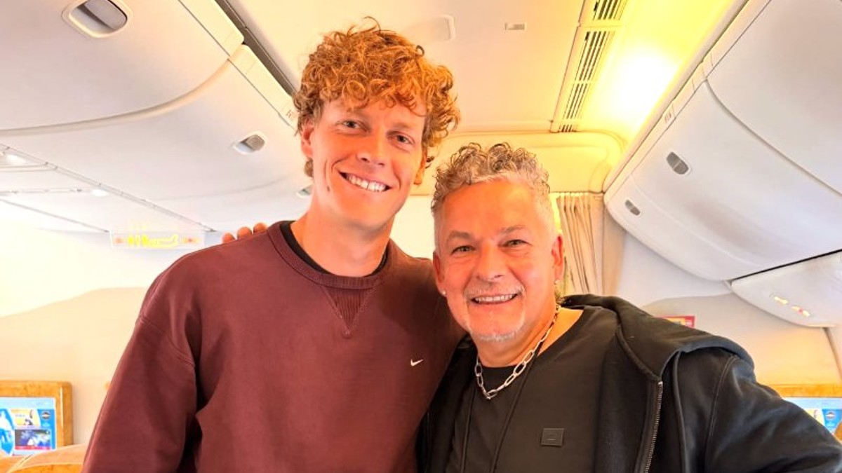 Jannik Sinner a Roberto Baggio