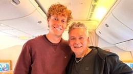 Jannik Sinner a Roberto Baggio