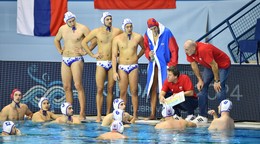 Slovenskí reprezentanti vo vodnom póle.