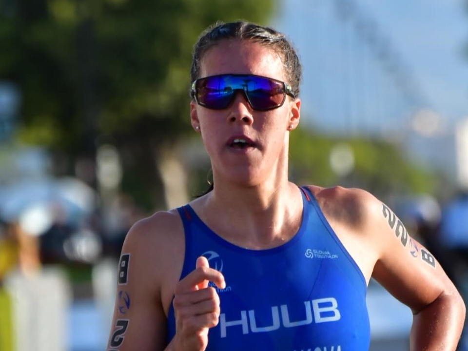 Slovenská triatlonistka Zuzana Michaličková.