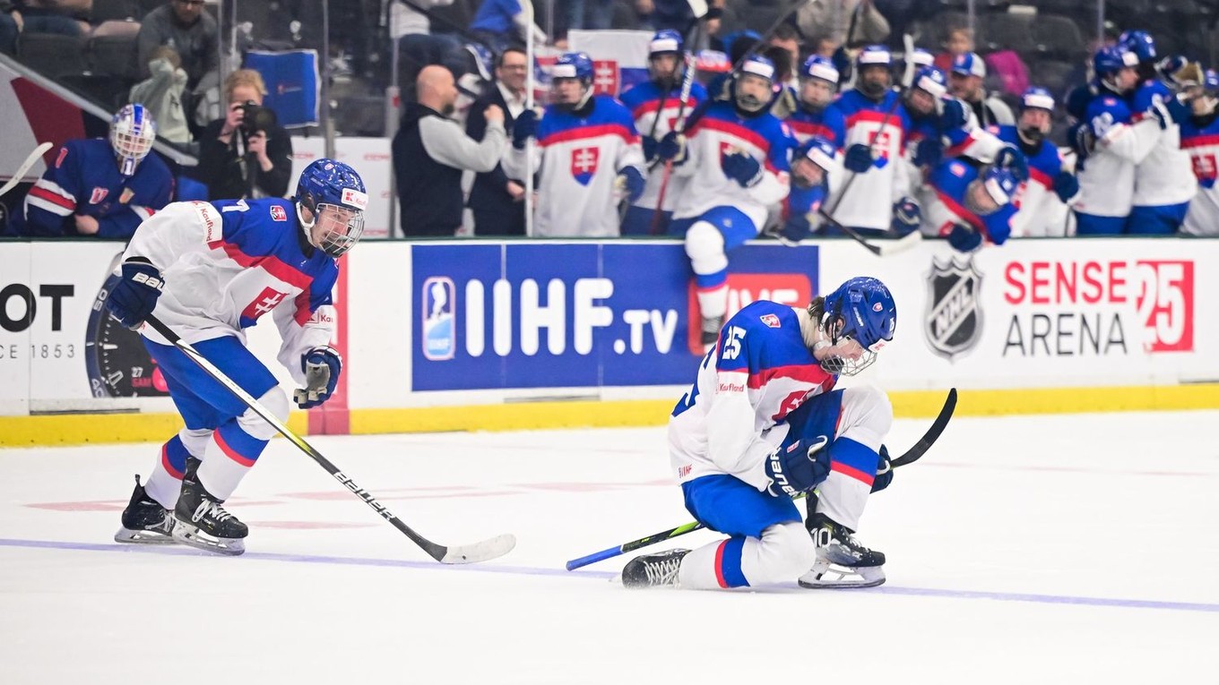 Slovenskí hokejisti do 18 rokov