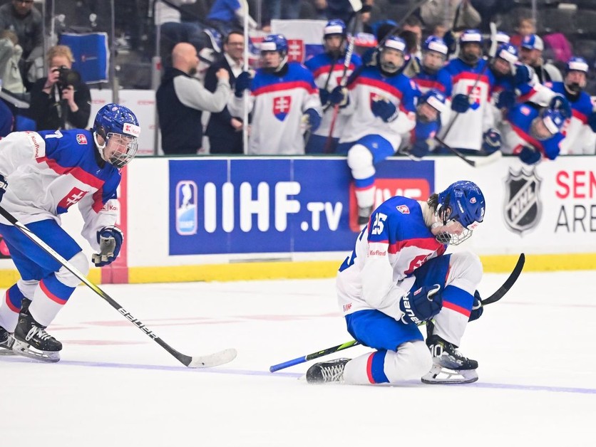Slovenskí hokejisti do 18 rokov