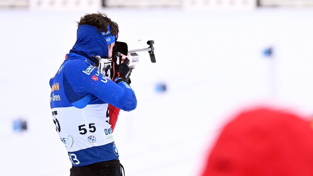 Slovenský biatlonista Martin Maťko