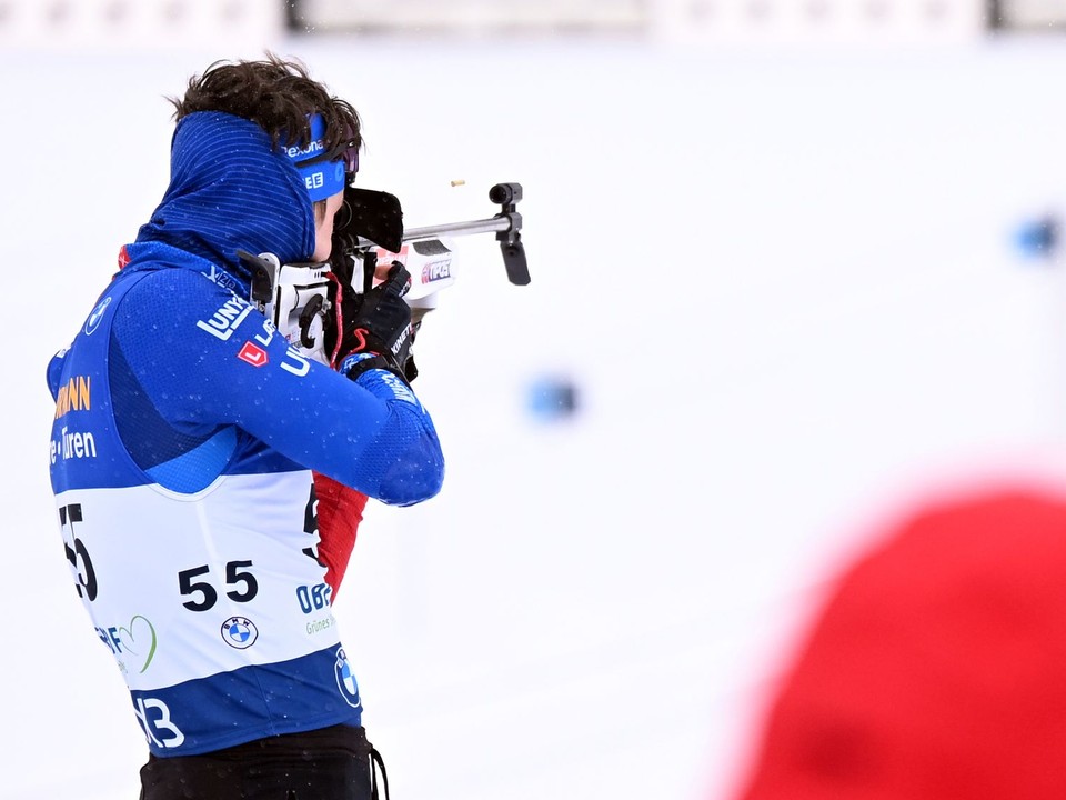 Slovenský biatlonista Martin Maťko