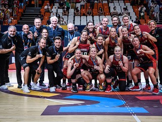 Belgické basetbalistky získali bronz na ME v basketbale žien 2021.