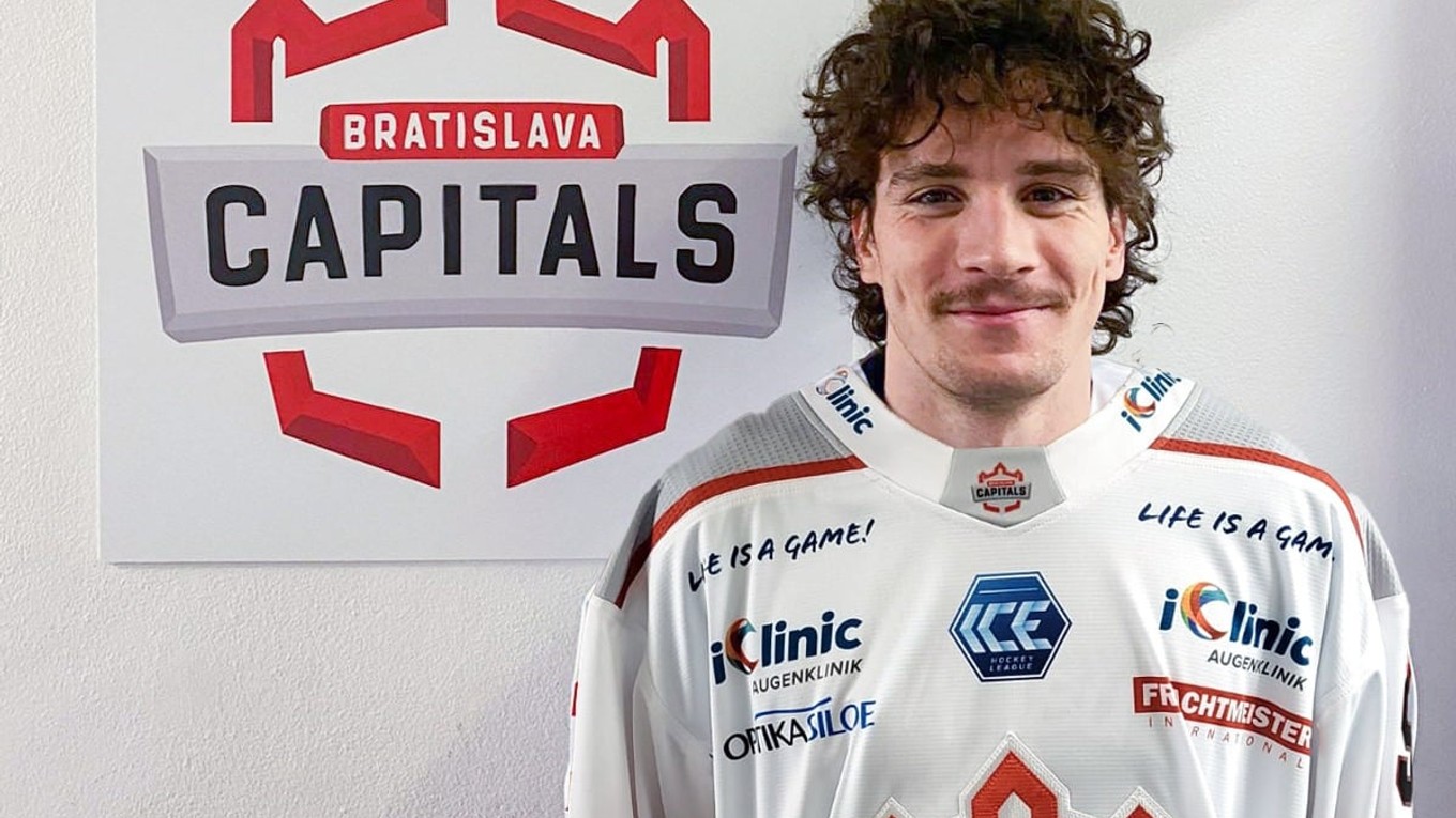 Samuel Šmida absolvoval premiéru v drese Bratislava Capitals v Ice Hockey League.