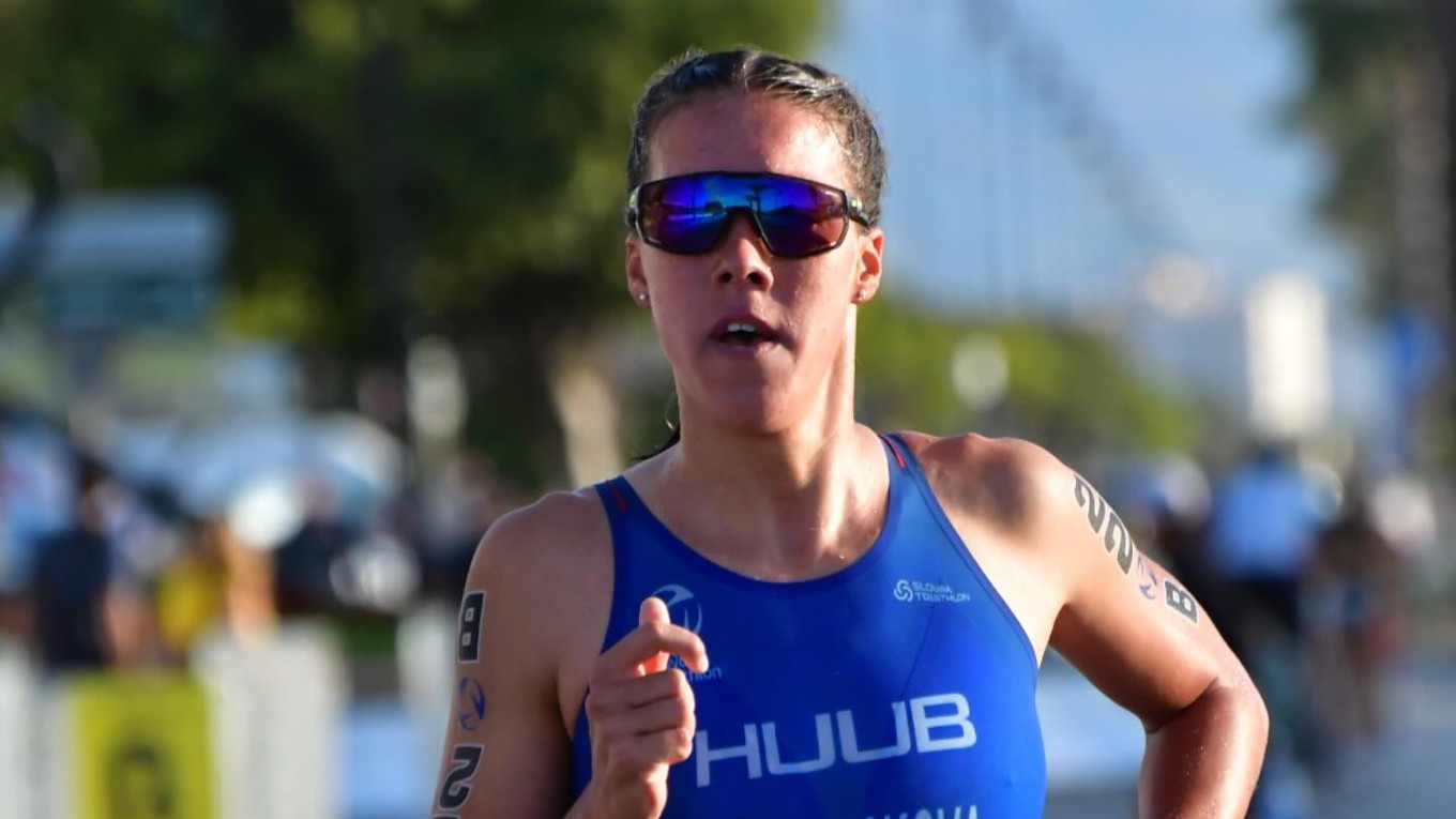 Slovenská triatlonistka Zuzana Michaličková.