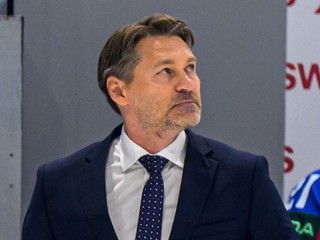 Tréner slovenskej reprezentácie Vladimír Országh.
